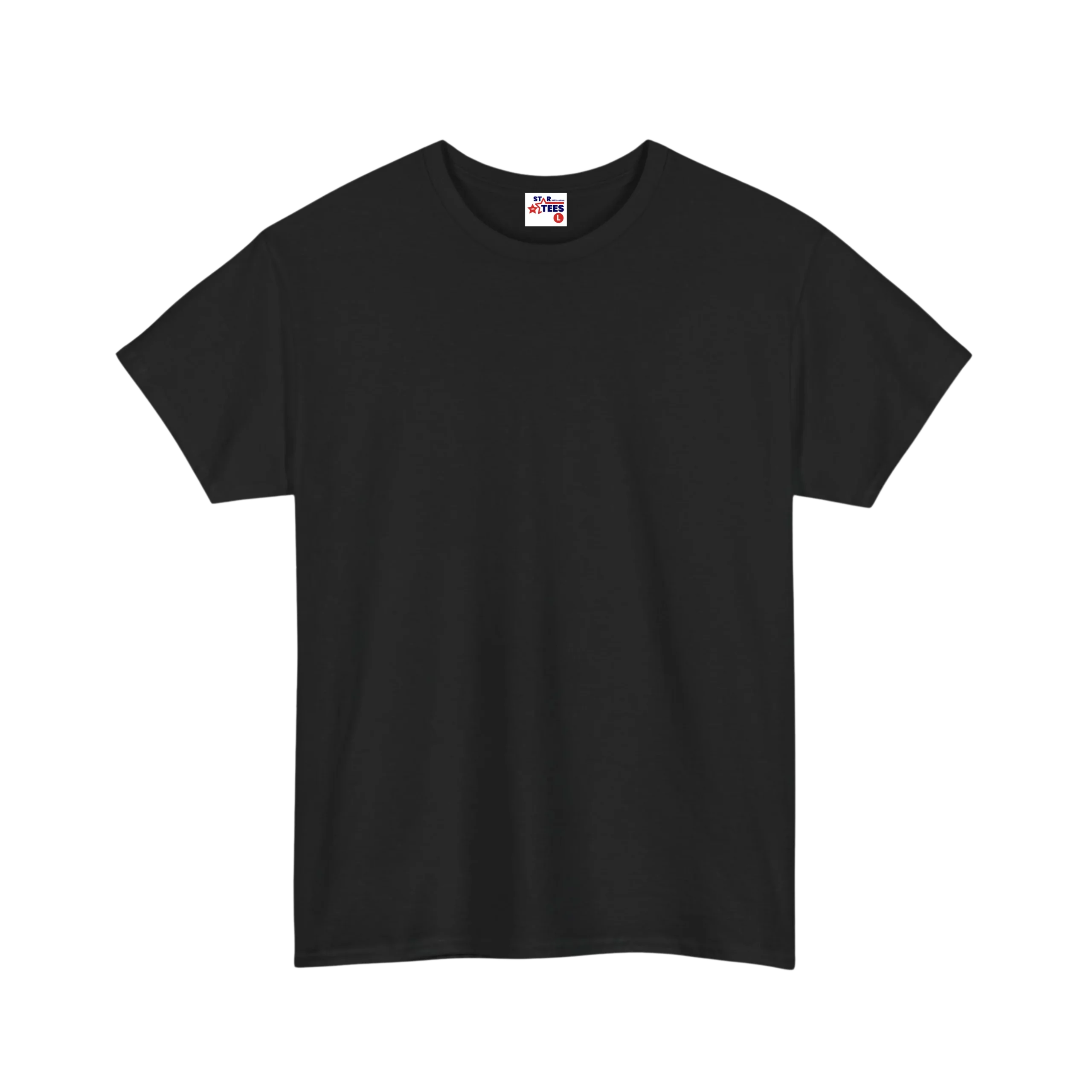 Star Tees Black T-Shirt
